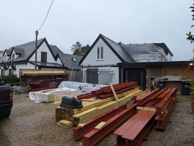 Stick build case study 2 - Folly View | bespoke timber and carpentry bus gallery image 2